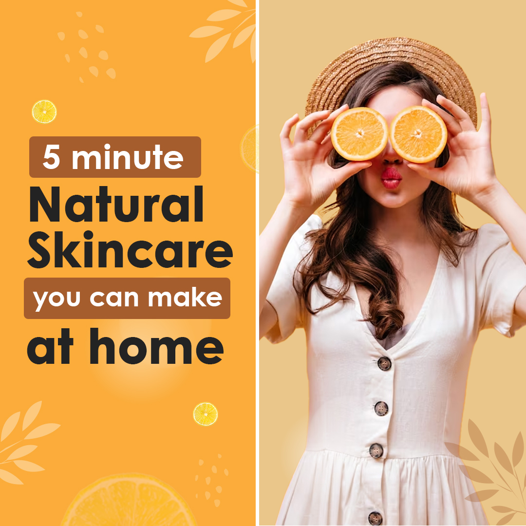 Natural skincare — routine static