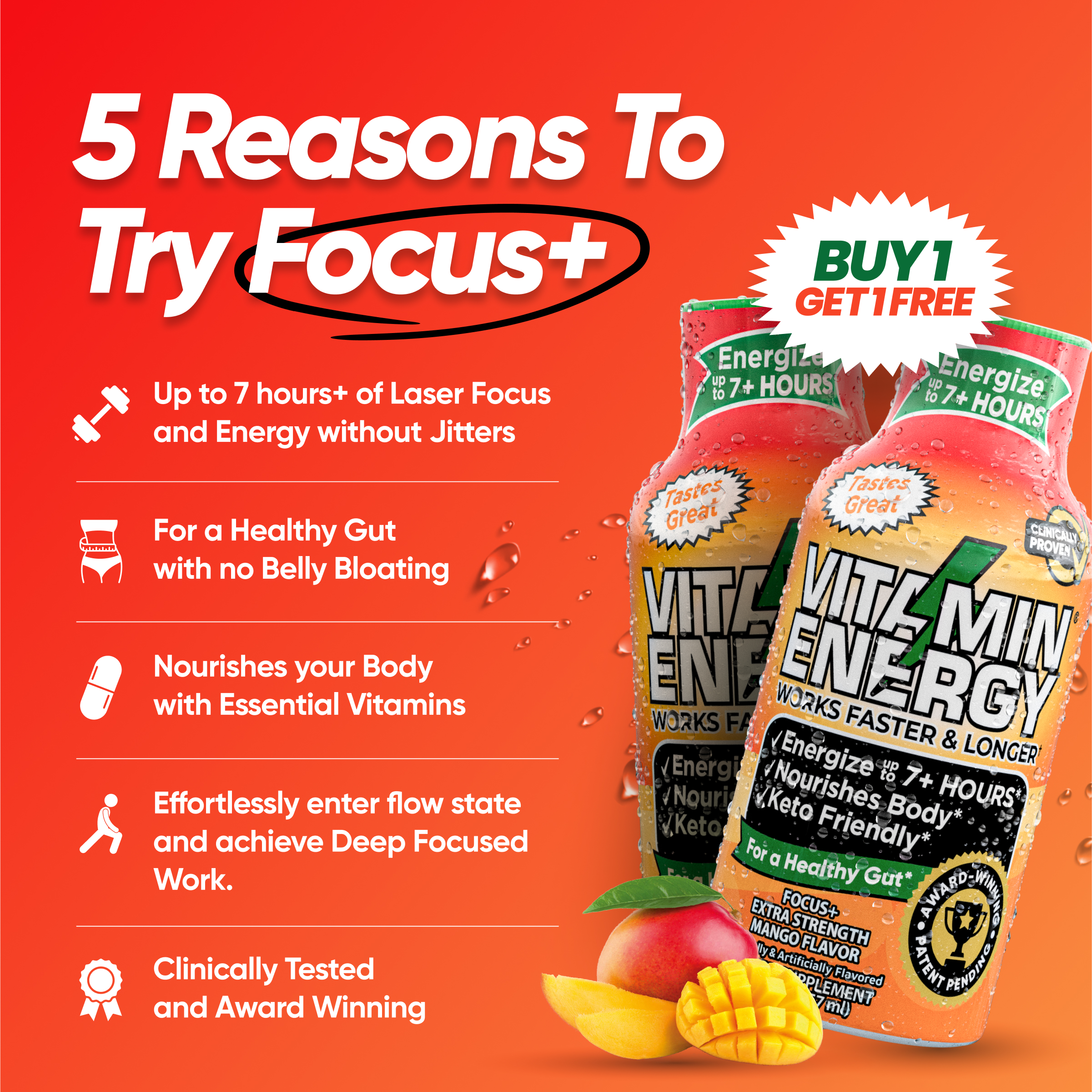 Benefit-led static — energy supplement