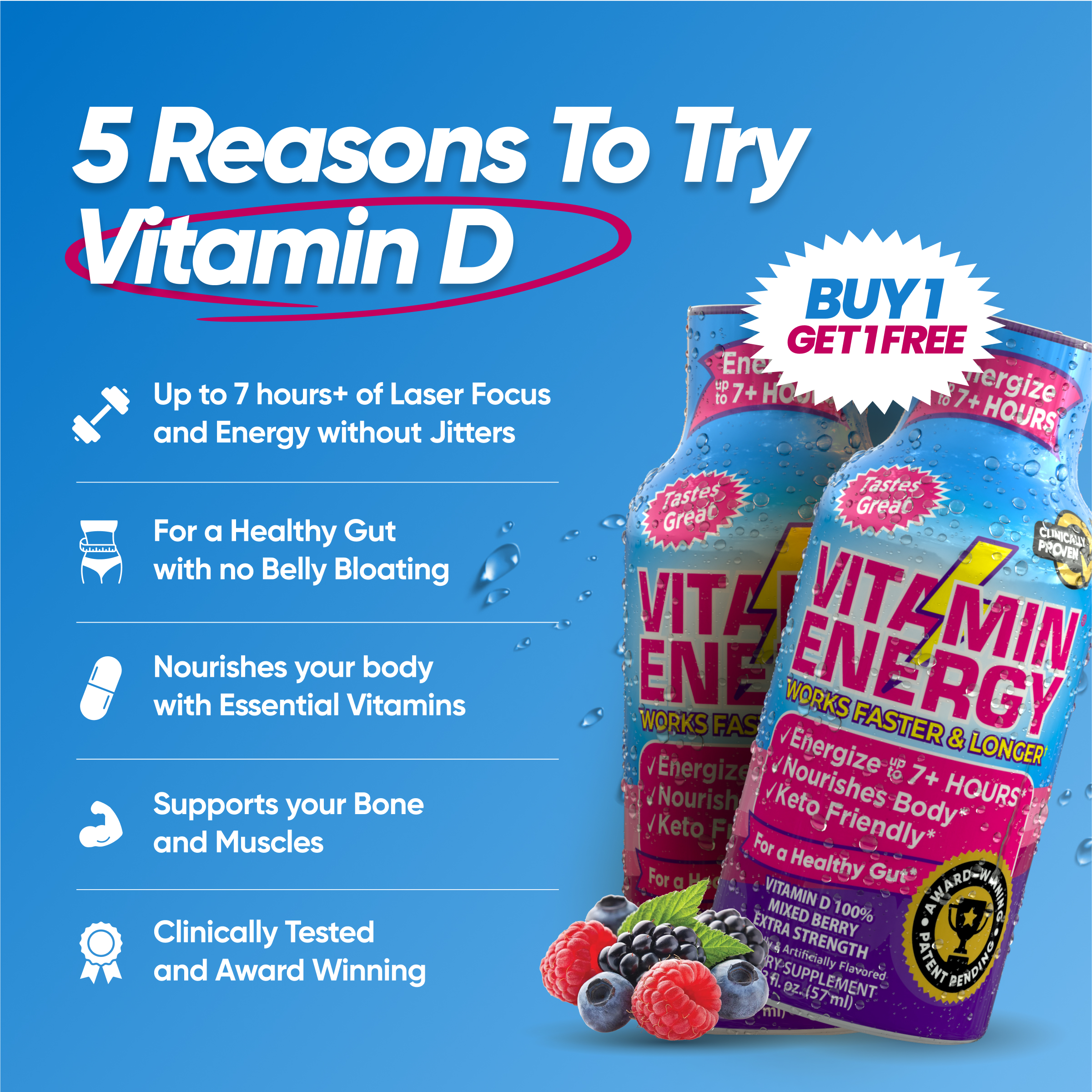 Social-proof static — energy supplement